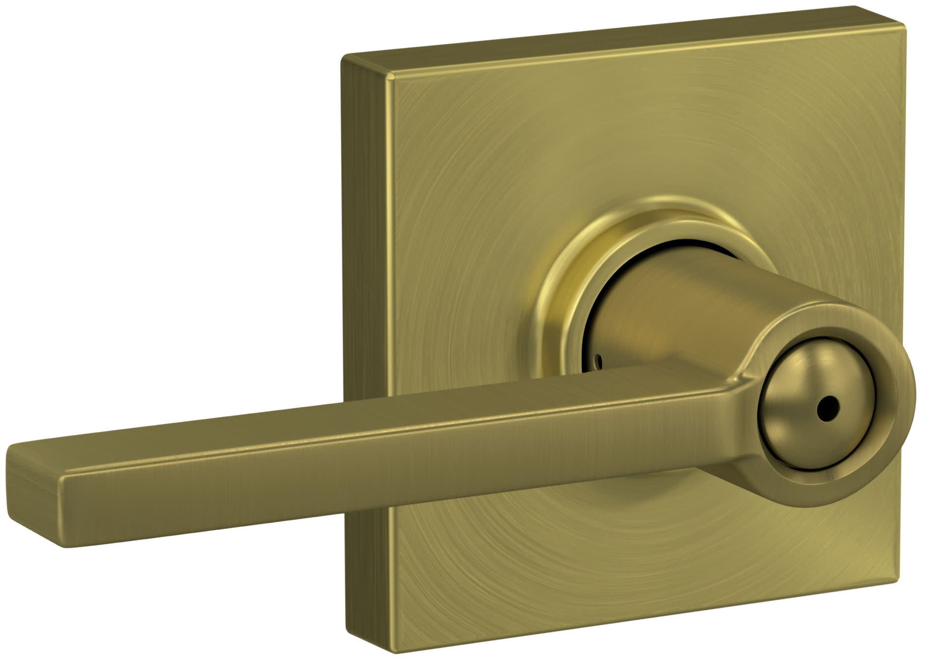 Schlage F40 Lat 622 Col Palanca Latitude Con Cerradura De Color Mate