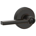 thumbnail image 1 of Schlage F40LAT716GSN Latitude Privacy Door Lever Set - Bronze, 1 of 2
