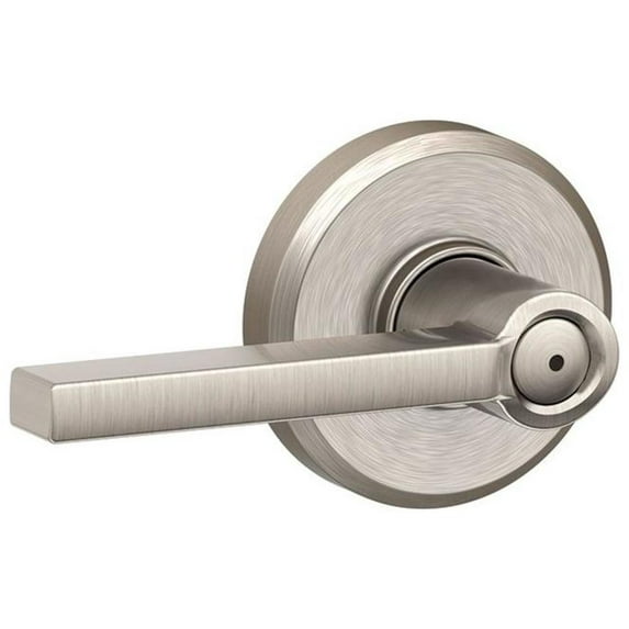 Schlage F40-Lat-Gsn Latitude Privacy Door Lever Set - Nickel