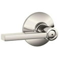 thumbnail image 1 of Schlage F40-Lat Latitude Privacy Door Lever Set - Nickel, 1 of 7