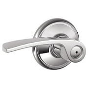 Schlage F40-MER F-Series Merano Privacy Door Lever Set, Polished Chrome