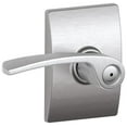 thumbnail image 1 of Schlage F40MER626CEN Century Collection Merano Privacy Lever Satin Chrome, 1 of 7