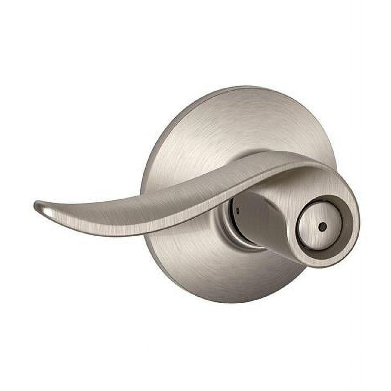 Schlage Interior F40 SAC 619 Sacramento Privacy Lock Lever in Satin