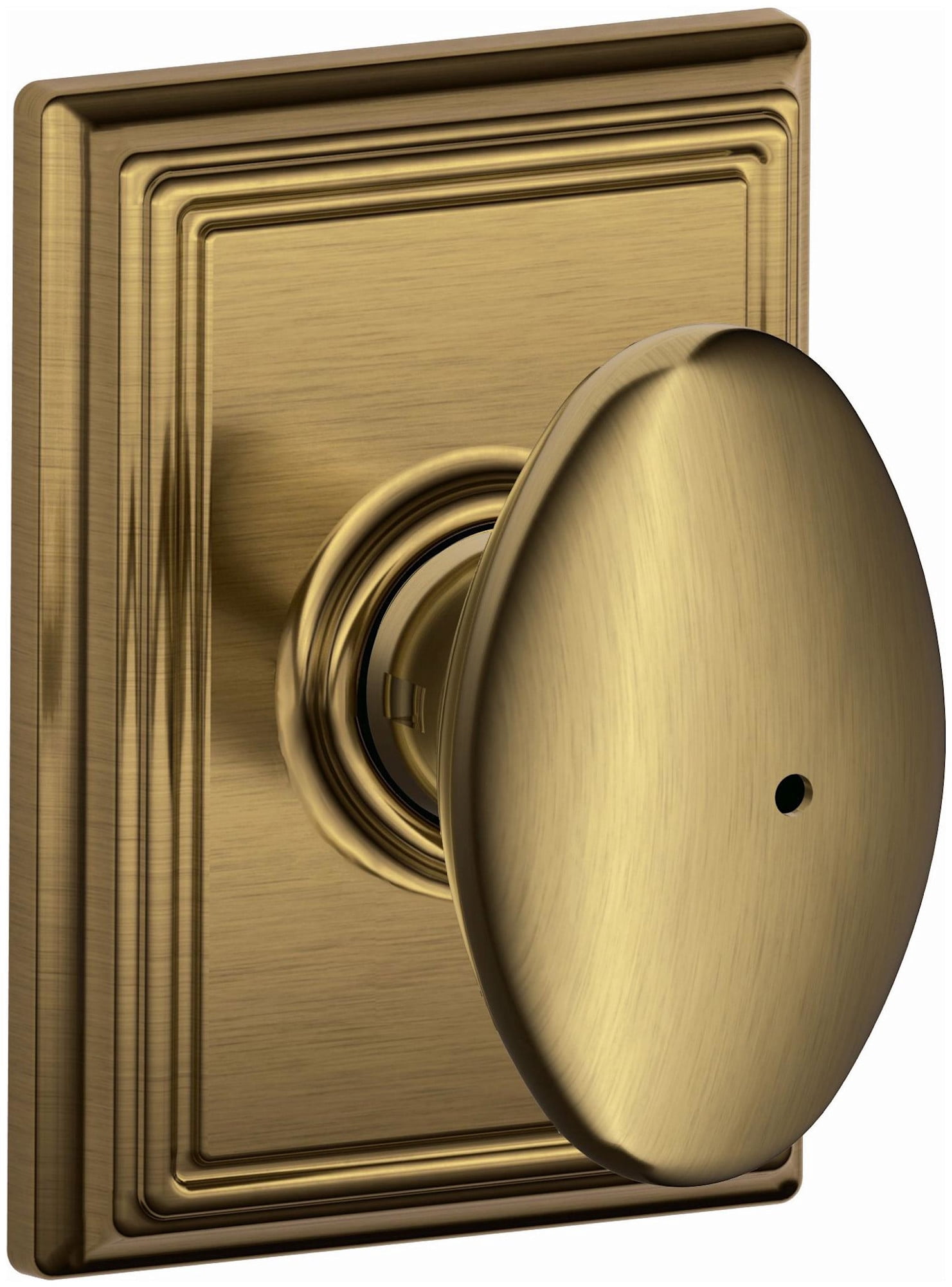 Schlage F40SIE609ADD Siena Privacy Door Knob Set - Brass