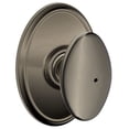 thumbnail image 1 of SCHLAGE F40SIE620WKF Wakefield Collection Siena Privacy Knob Antique Pewter, 1 of 7