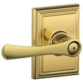 thumbnail image 1 of Schlage F40-Vla-Add Avila Privacy Door Lever Set - Brass, 1 of 6
