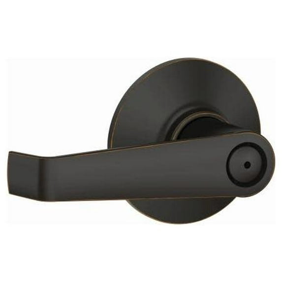 Schlage F40ELA716 Elan Privacy, Aged Bronze