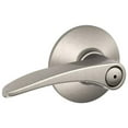 thumbnail image 1 of Schlage F40MNH619 Manhattan Privacy Lever, Satin Nickel, 1 of 3