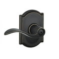 thumbnail image 1 of Schlage F40VACC716CAM Privacy Lever Lockset, Aged Bronze, 1 of 3