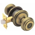 thumbnail image 1 of Schlage F40VGEO609 Georgian Privacy Knob, Antique Brass, 1 of 3