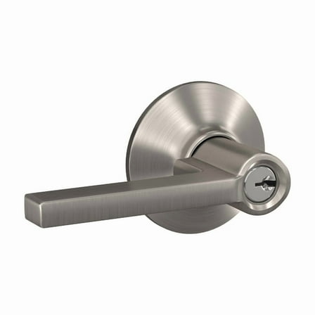 Schlage F40VLAT619 Satin Nickel Latitude Style Privacy Lever