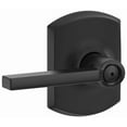 thumbnail image 1 of Schlage F40VLAT622 Matte Black Latitude Privacy Lever, 1 of 7