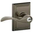 thumbnail image 1 of Schlage F51AACC620ADD Accent Single Cylinder Keyed Entry Door Lever Set - Grey, 1 of 7