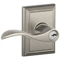 thumbnail image 1 of Schlage F51-Acc-Add Accent Single Cylinder Keyed Entry Door Lever Set - Nickel, 1 of 7