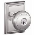 thumbnail image 1 of Schlage F51AAND625ADD Andover Keyed Entry Door Knob Set - Chrome, 1 of 6