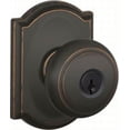 thumbnail image 1 of Schlage F51AAND716CAM Schlage F51 AND CAM Andover Keyed Entry Panic Proof Door Knob Set with Decorative Camelot Trim, 1 of 1