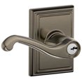 thumbnail image 1 of Schlage F51AFLA620ADD Flair Single Cylinder Keyed Entry Door Lever Set - Grey, 1 of 6