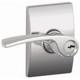 thumbnail image 1 of Schlage F51-Mer-Cen Merano Single Cylinder Keyed Entry Door Lever Set - Chrome, 1 of 6