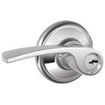 thumbnail image 1 of Schlage F51-Mer Merano Single Cylinder Keyed Entry Door Lever Set - Chrome, 1 of 4