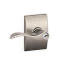 thumbnail image 1 of Century Collection Satin Nickel Accent Keyed Entry Lever, 1 of 2