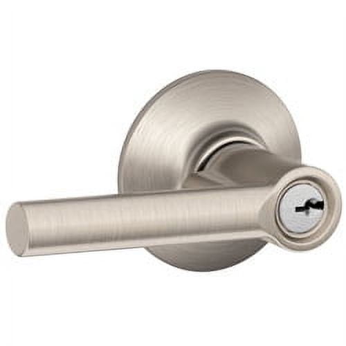 Schlage F51A BROADWAY 619 Entry Door Lock Satin Nickel