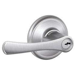 Schlage F51A F Series Avila 626 Entry Door Lock Satin Chrome