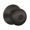 thumbnail image 1 of Schlage F51AVPLY716 Aged Bronze Plymouth Keyed Entry Knob, 1 of 4