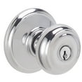 thumbnail image 1 of Schlage F51GEO625 Georgian Entrance, knob, Polished Chrome, 1 of 2