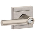 thumbnail image 1 of Schlage F51a-Brw-Uld Broadway Single Cylinder Keyed Entry Door Lever Set - Nickel, 1 of 3