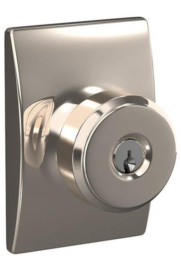Bowery Keyed Entry Knob with Century Trim