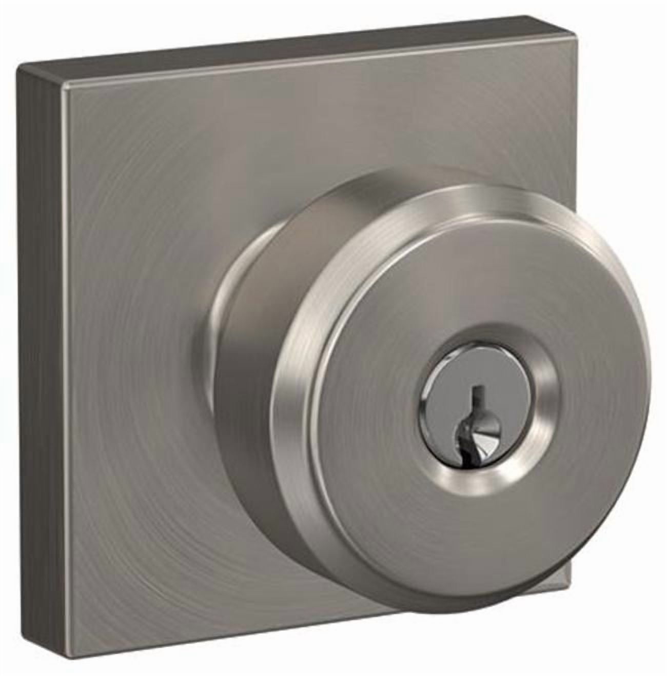 Schlage Bowery Keyed Entry Knob with Collins Trim