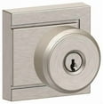 thumbnail image 1 of Schlage F51a-Bwe-Uld Bowery Keyed Entry Single Cylinder Door Knob Set - Nickel, 1 of 3