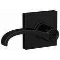 thumbnail image 1 of Schlage F51AWIT622COL Whitney Single Cylinder Keyed Entry Door Lever Set - Black, 1 of 7