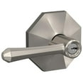 thumbnail image 1 of Schlage Dempsey Keyed Entry Lever with Rosewood Trim, 1 of 5