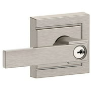 Schlage F51a-Nbk-Uld Northbrook Single Cylinder Keyed Entry Door Lever Set - Nickel