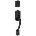 thumbnail image 1 of Schlage F58 CAM 716 Camelot Exterior Handleset with Deadbolt, Aged Bronze (Exterior Half Only), 1 of 7