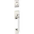 thumbnail image 1 of Schlage F58-CEN Century Single Cylinder Exterior Entrance Handleset from The F-S, Polished Nickel, 1 of 7
