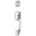 thumbnail image 1 of Schlage F58 GRW 625 Greenwich Exterior Half of Handleset Lever, Bright Chrome (Exterior Half Only), 1 of 7