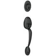 thumbnail image 1 of Schlage F58 PLY 622 Plymouth Handleset Exterior, Matte Black (Exterior Half Only), 1 of 4