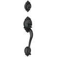 thumbnail image 1 of Schlage F58BRK622 Brookshire Exterior Handleset with Deadbolt, Matte Black (Exterior Half Only), 1 of 6