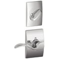 thumbnail image 1 of Schlage F59-Acc-Cen-Rh Accent Right Handed Single Cylinder Interior Pack - Chrome, 1 of 2