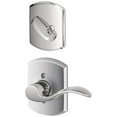 thumbnail image 1 of Schlage F59-Acc-Grw-Lh Accent Left Handed Single Cylinder Interior Pack - Chrome, 1 of 2
