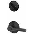 thumbnail image 1 of Schlage F59BRW622 Broadway Single Cylinder Interior Pack - Black, 1 of 2