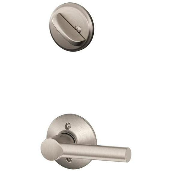 Schlage F59-Brw Broadway Single Cylinder Interior Pack - Nickel