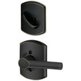 thumbnail image 1 of Schlage F59-Brw-Grw Broadway Single Cylinder Interior Pack - Bronze, 1 of 4