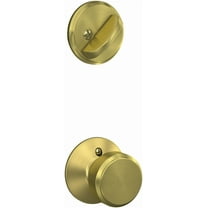 Schlage F59-Bwe Bowery Single Cylinder Interior Pack - Brass
