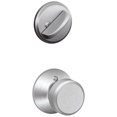 thumbnail image 1 of Schlage F59BWE626 Bowery Single Cylinder Interior Pack - Chrome, 1 of 3