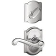 thumbnail image 1 of Schlage F59-Fla-Cam-Rh Flair Right Handed Single Cylinder Interior Pack - Chrome, 1 of 4