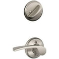 thumbnail image 1 of Schlage F59 MER 619 RH Merano Interior Right-Handed Lever with Deadbolt, Satin Nickel (Interior Half Only), 1 of 2