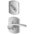 thumbnail image 1 of Schlage F Series Merano Single Cylinder Interior Pack with Greenwich Rosette, 1 of 2